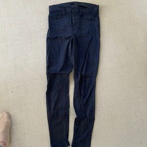 J Brand Maria chrome pants